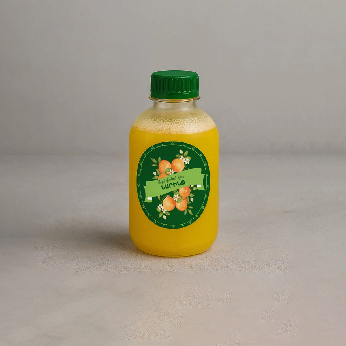 Թարմ քամած նարնջի հյութ